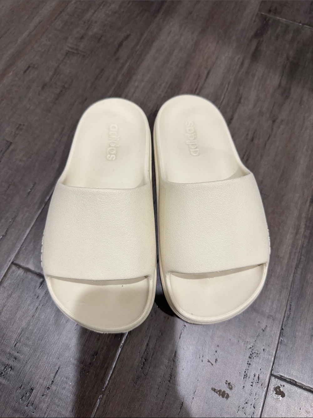 adidas Off-White Slide Sandals